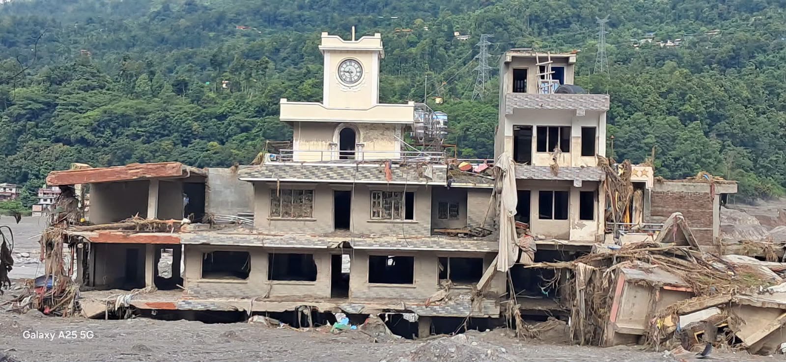 Bhotekoshi Flood in Rasuwa, Nepal