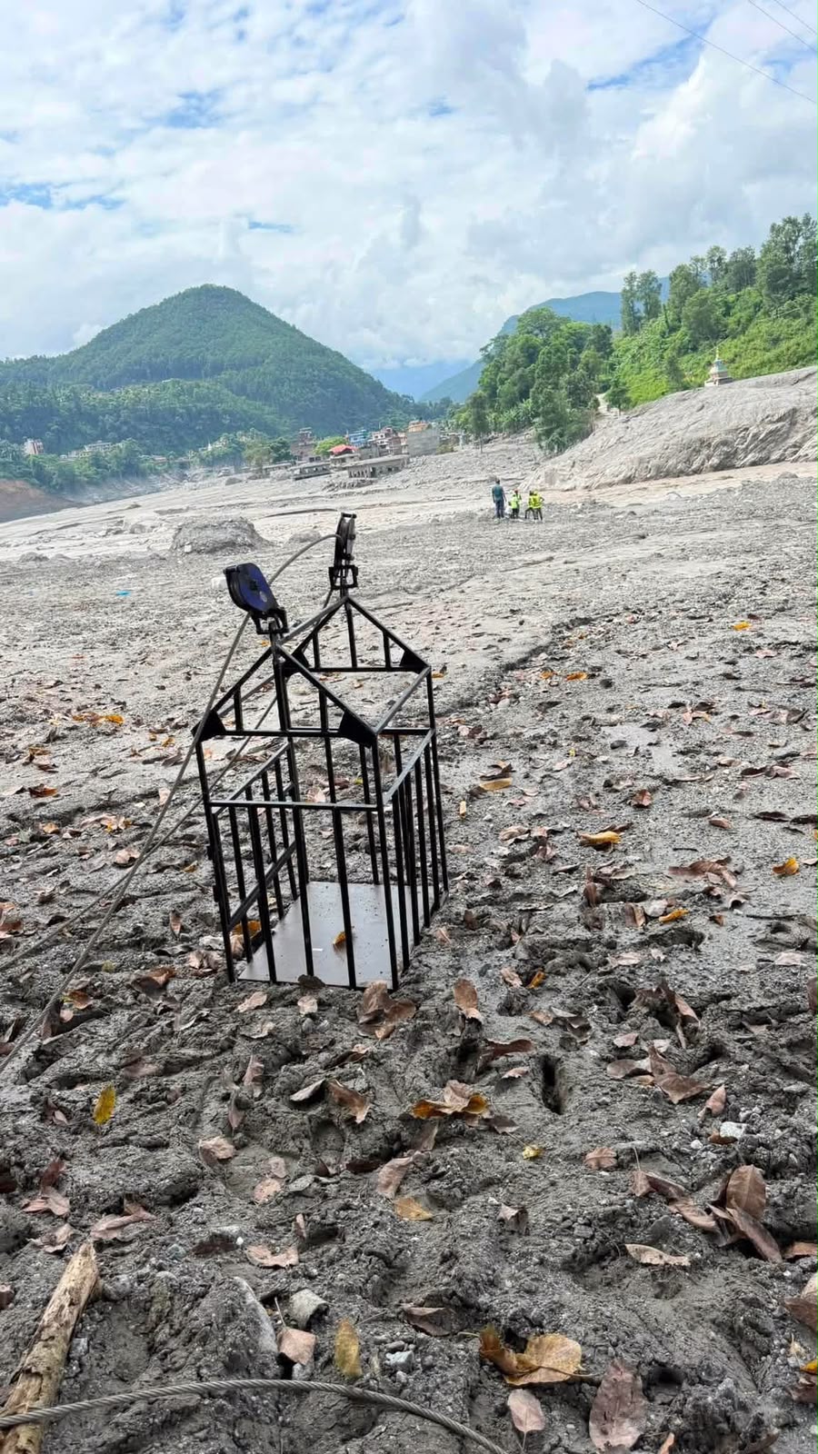 Bhotekoshi Flood in Rasuwa, Nepal