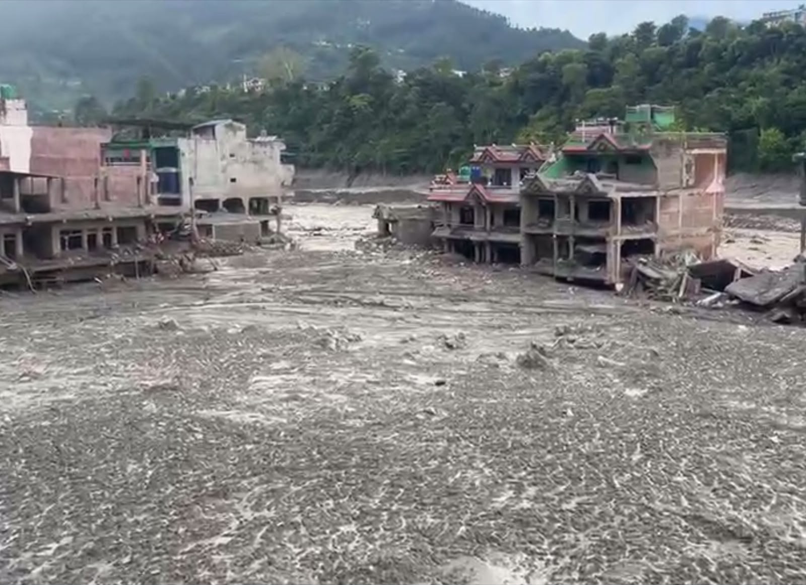 Bhotekoshi Flood in Rasuwa, Nepal