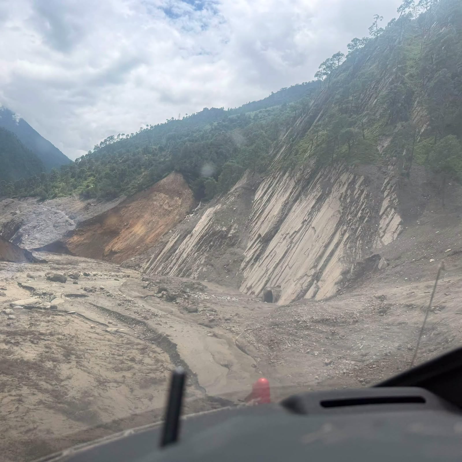 Bhotekoshi Flood in Rasuwa, Nepal
