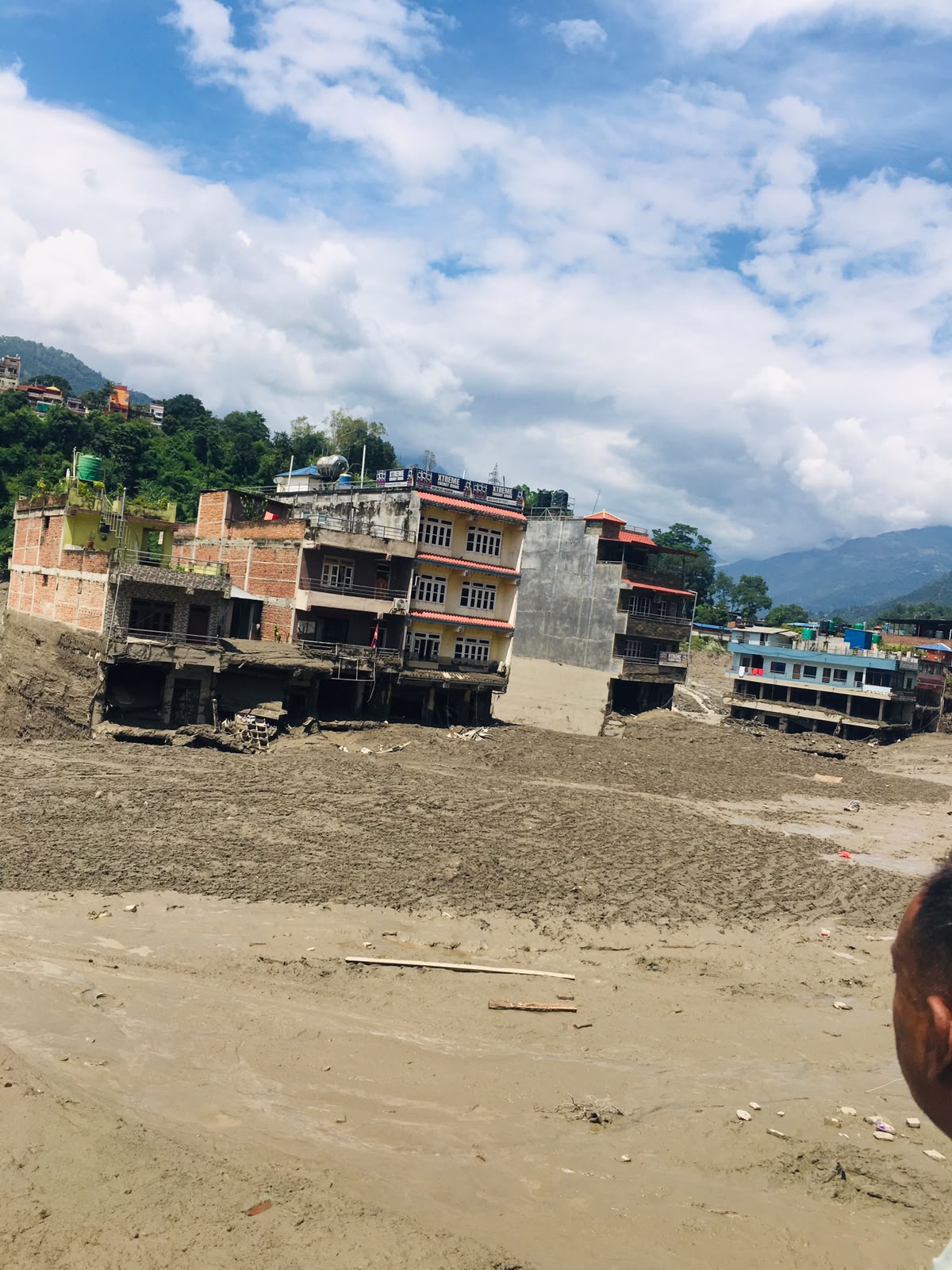 Bhotekoshi Flood in Rasuwa, Nepal