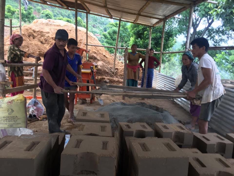 Volunteers in community