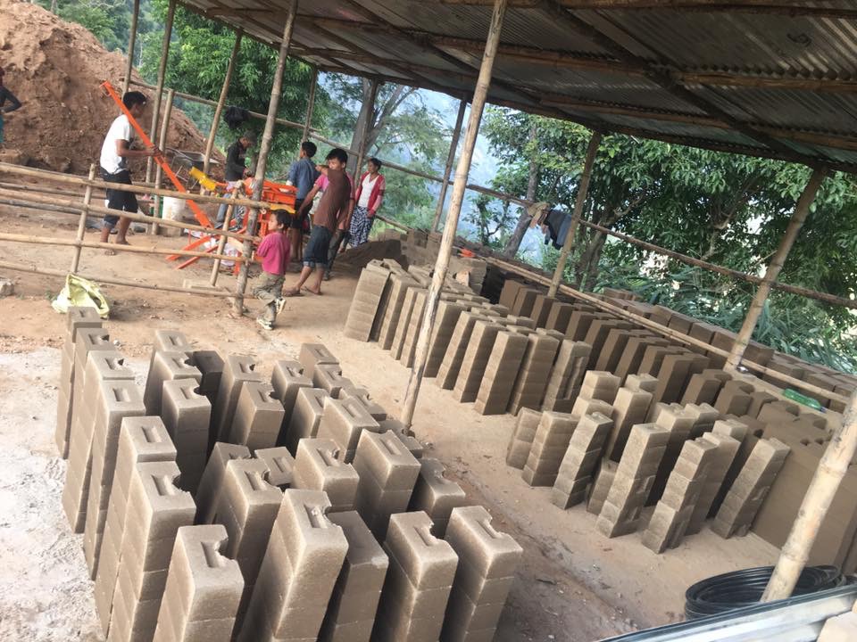 Brick making